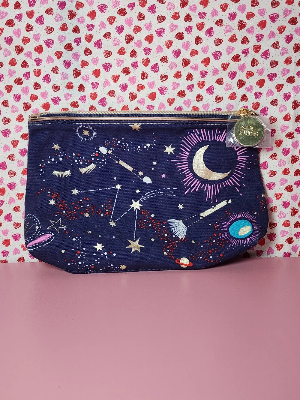 Celestial Navy Cosmetic Pouch - Estee Lauder